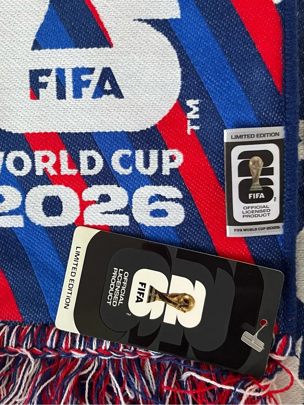 Norway vs Brazil FIFA World Cup 2026 Match Scarf